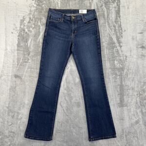 Cosmic Blue Love Bootcut Jeans Women's Size 27 Blue Dark Wash Denim